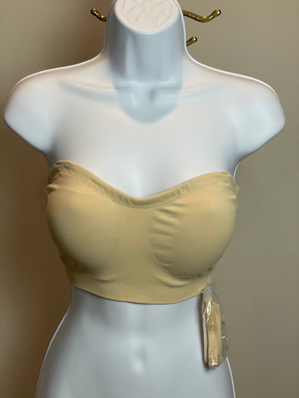 OEAK Tan Next Gen Comfort Bra Optional Straps NWT Size L